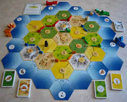 Settlers of Catan standard 3 to 4 player board game
